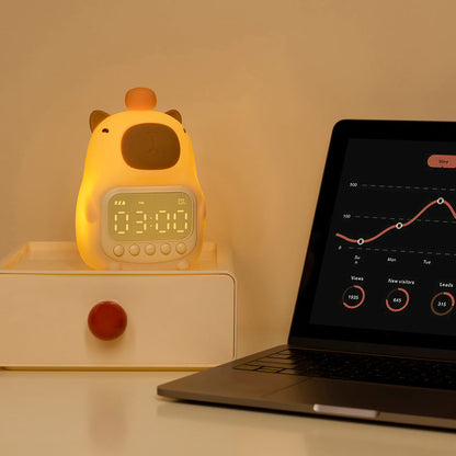 LumiiBaby® Capy Clock
